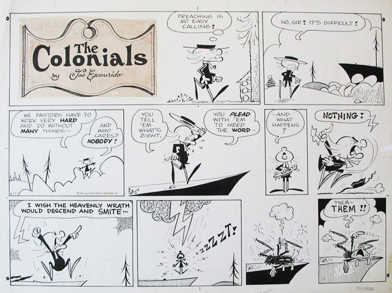 Joe Escourido, the Colonials