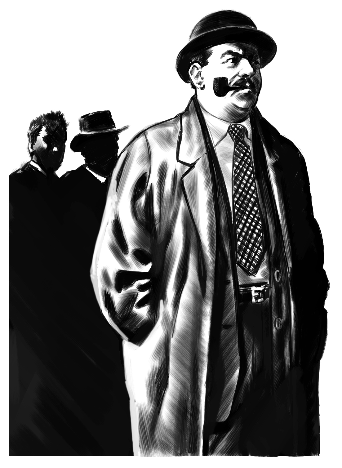 commissaire Maigret illustrato ?