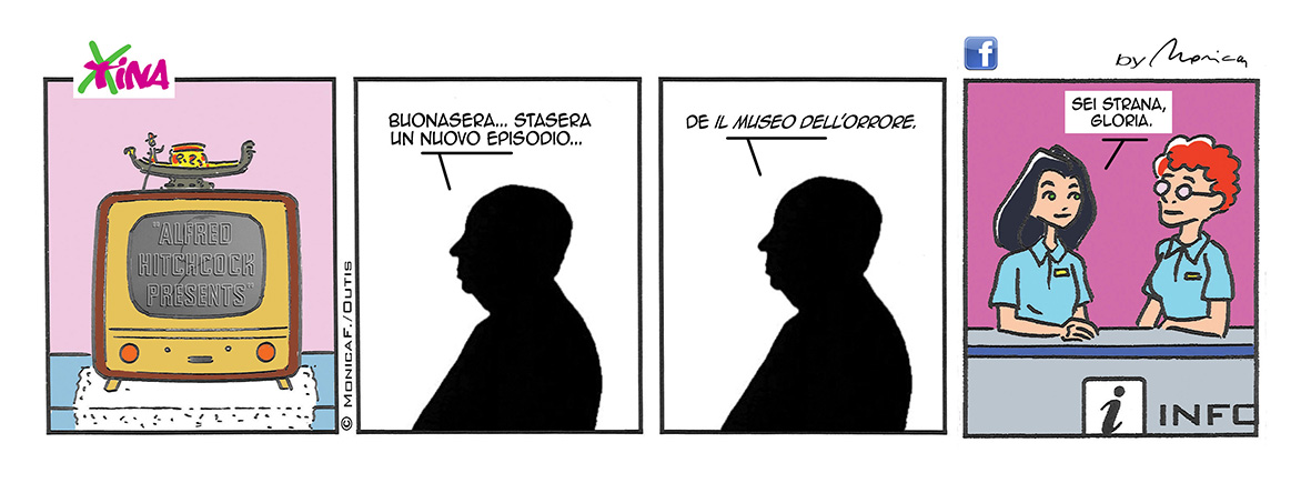 Xtina Comic Strip della Domenica