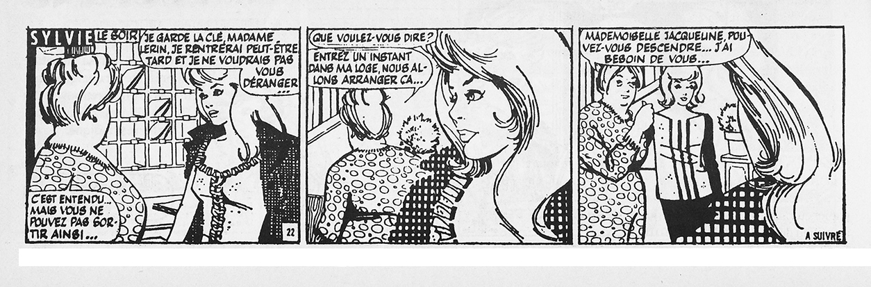 French Golden Age comic strips: P. Bolaño