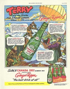 Terry and the Pirates Canada Dry Magazine