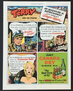 Terry and the Pirates Canada Dry Magazine Ad