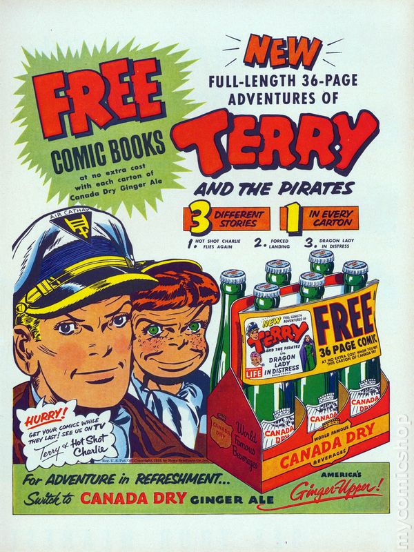 Terry and the Pirates Canada Dry Ad