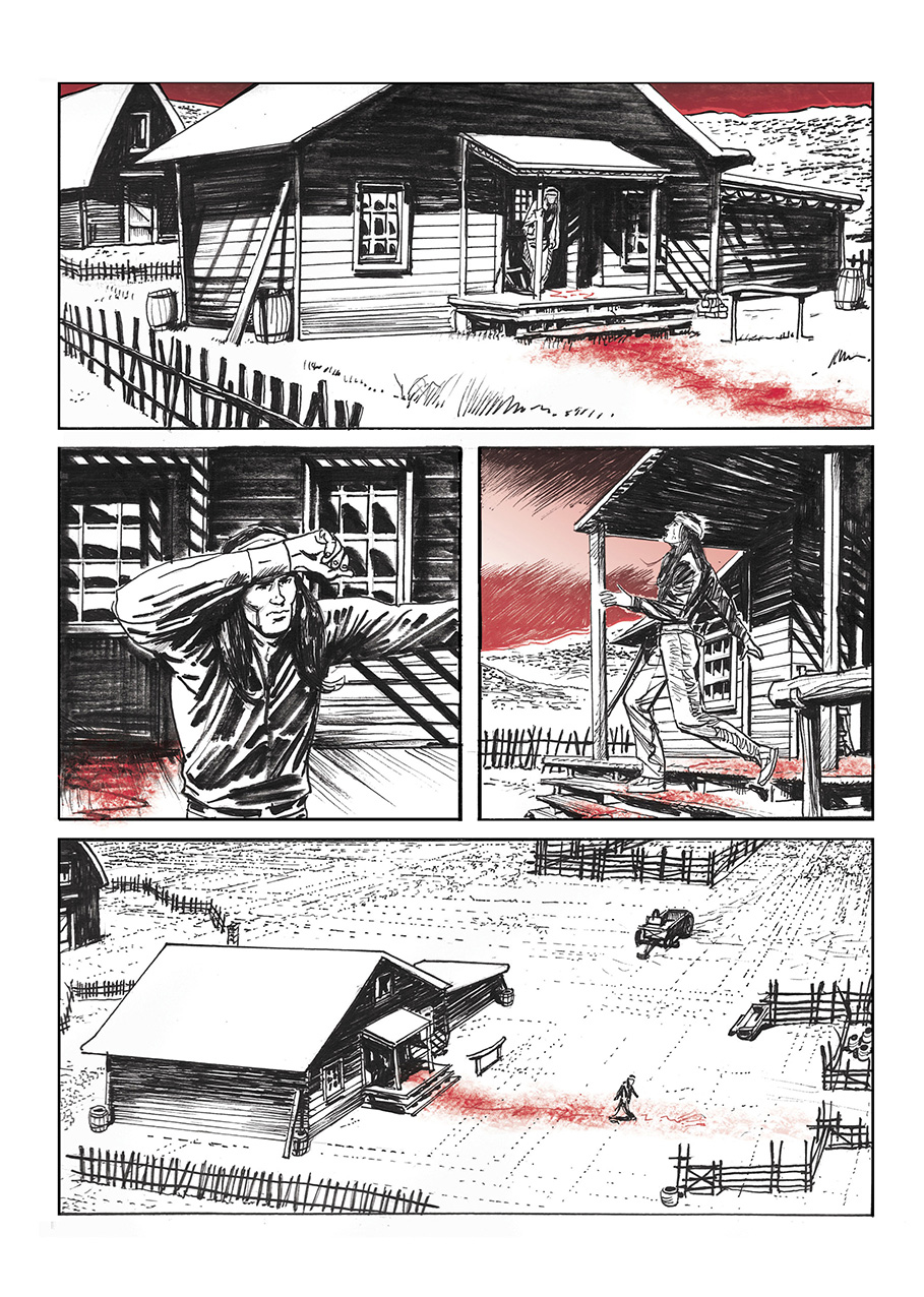 Lupo Western-Horror mini-serie page 9