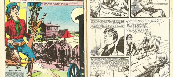 Fumetto Western Vintage: Rocky Rider