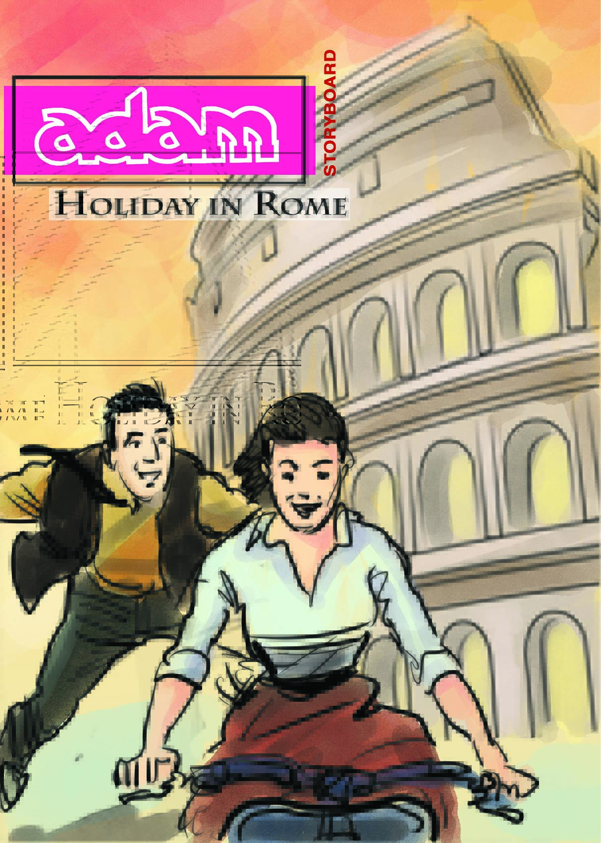 OutisFumetti LuccaComics – 4  Adam Holiday in Rome