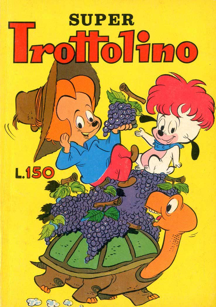 Fumetti vintage Trottolino vs Trottolino