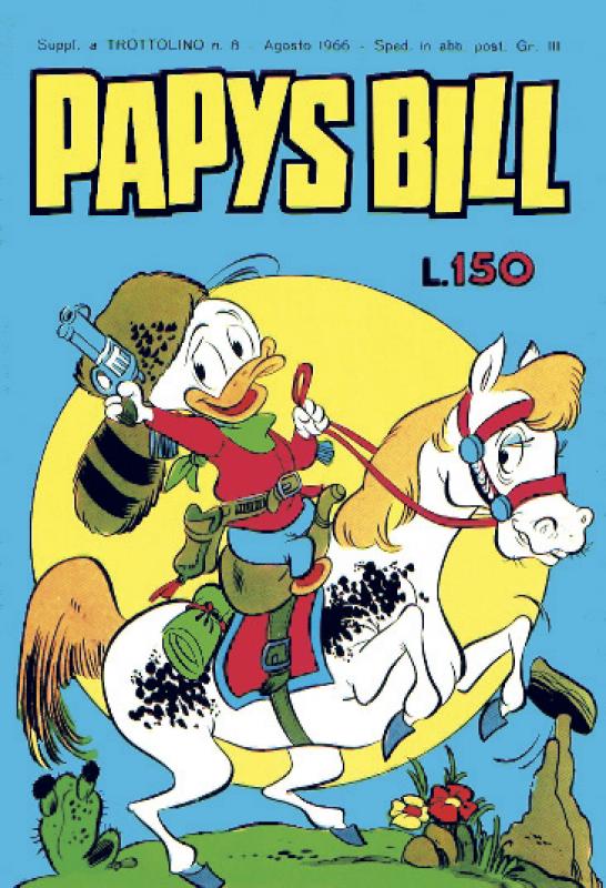 Fumetto italiano vintage: Papys Bill