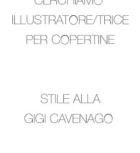 Cerchiamo Illustratore/trice per Copertine