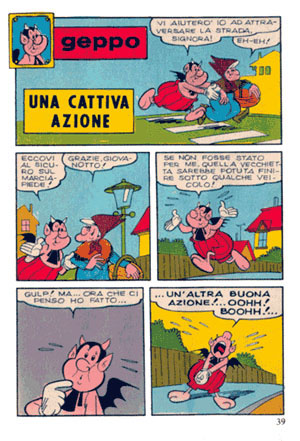 Fumetti italiani vintage: Geppo