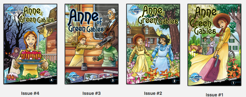 Anne of Green Gables, 4 Comic Books