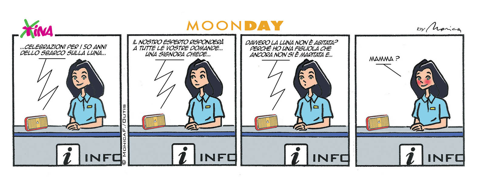 Xtina MoonDay comic strip 2