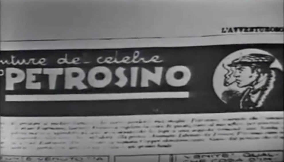 Joe Petrosino, Fred Bongusto, il fumetto