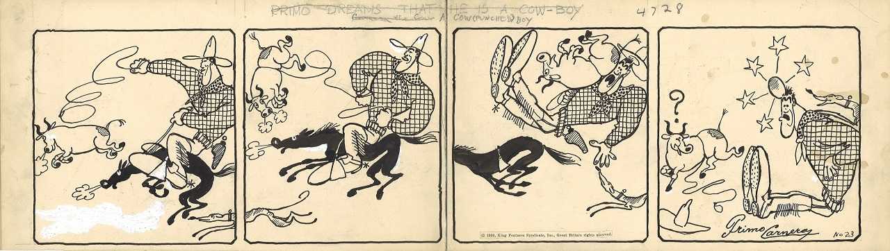 Primo Carnera cartoonist ?