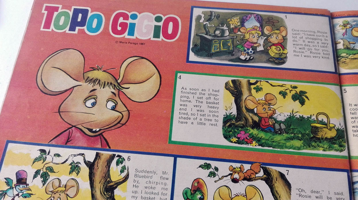 Topo Gigio in Candy Magazine by Gerry Anderson