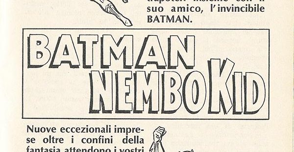 Comics Vintage ADV Batman Nembo Kid
