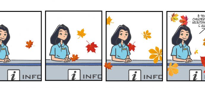 Xtina comic strips Fall is coming!