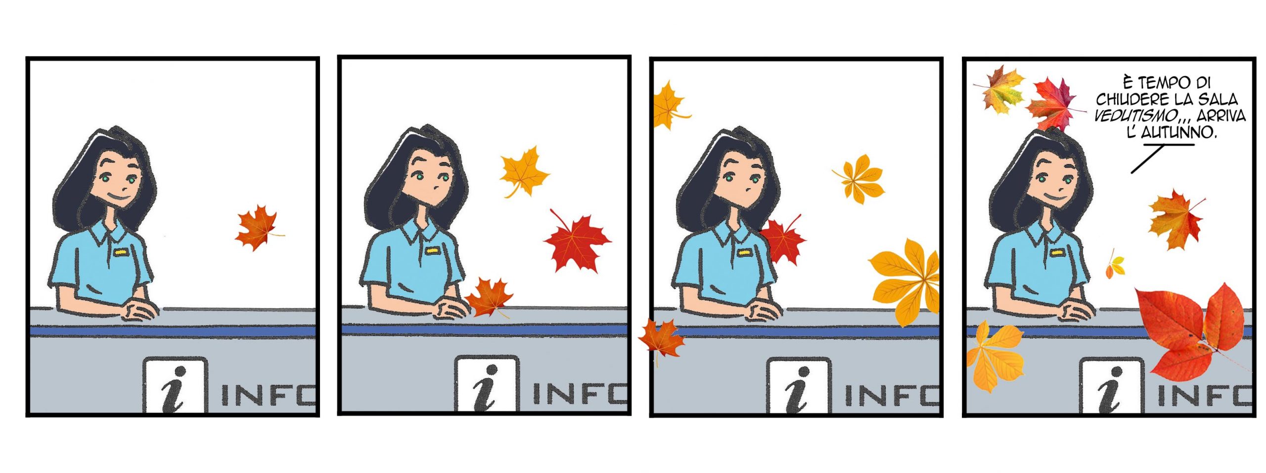 Xtina comic strips Fall is coming!