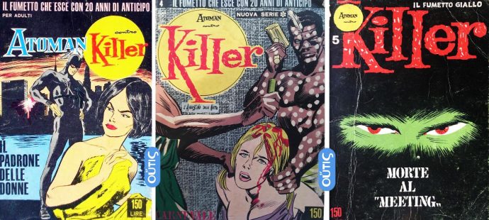 Fumetti neri Atoman contro Killer