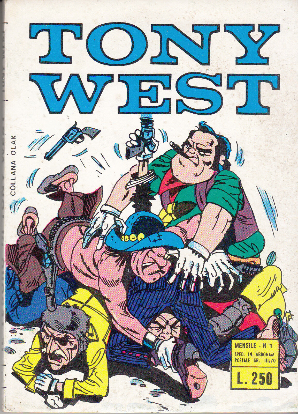 Fumetti Italiani Vintage: Tony West