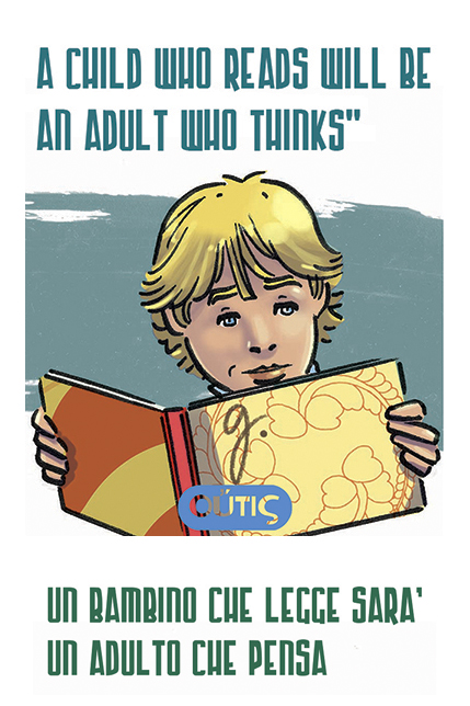 A child who reads will be an adult who thinks