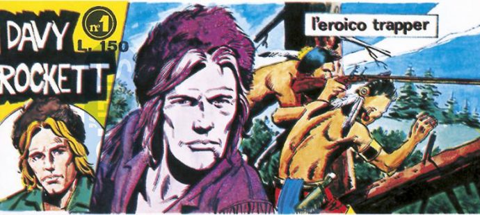 Fumetti Italiani Vintage: Davy Crockett 1976