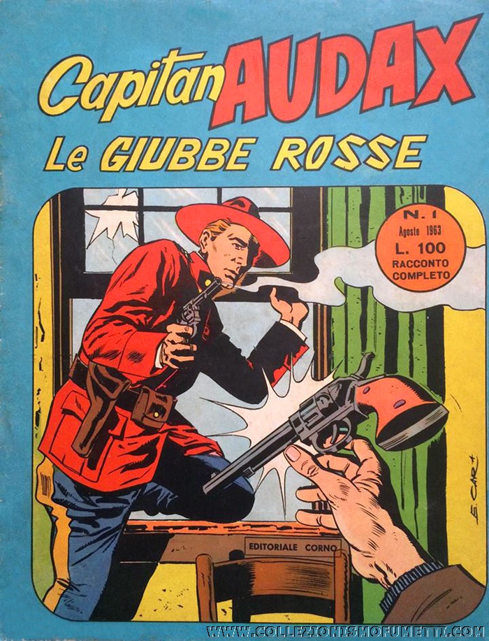 Fumetti Italiani Vintage: Capitan Audax