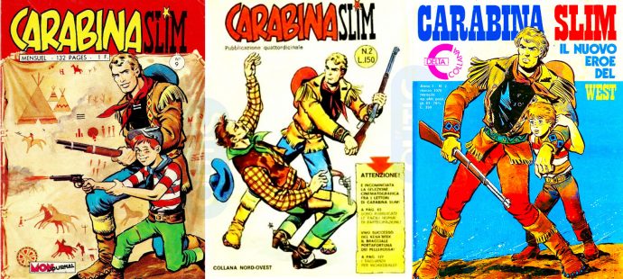 Fumetti Italiani Vintage: Carabina Slim 1969