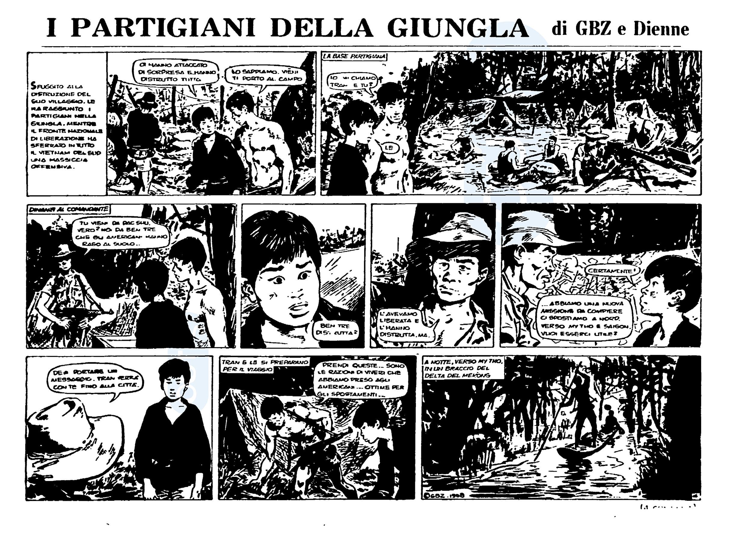 Guido Buzzelli, I partigiani della Giungla