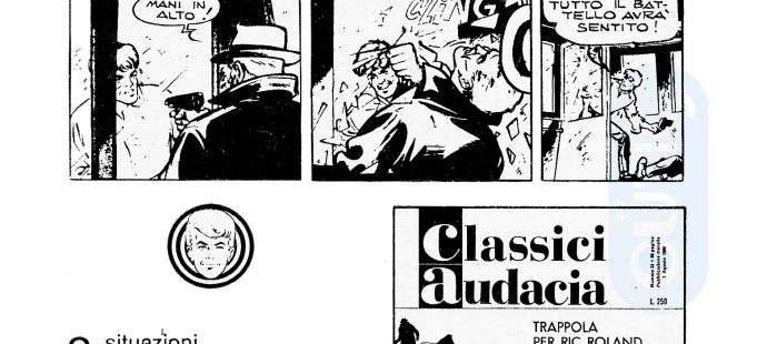 Pubblicità Vintage 1966: Classici Audacia – Ric Roland