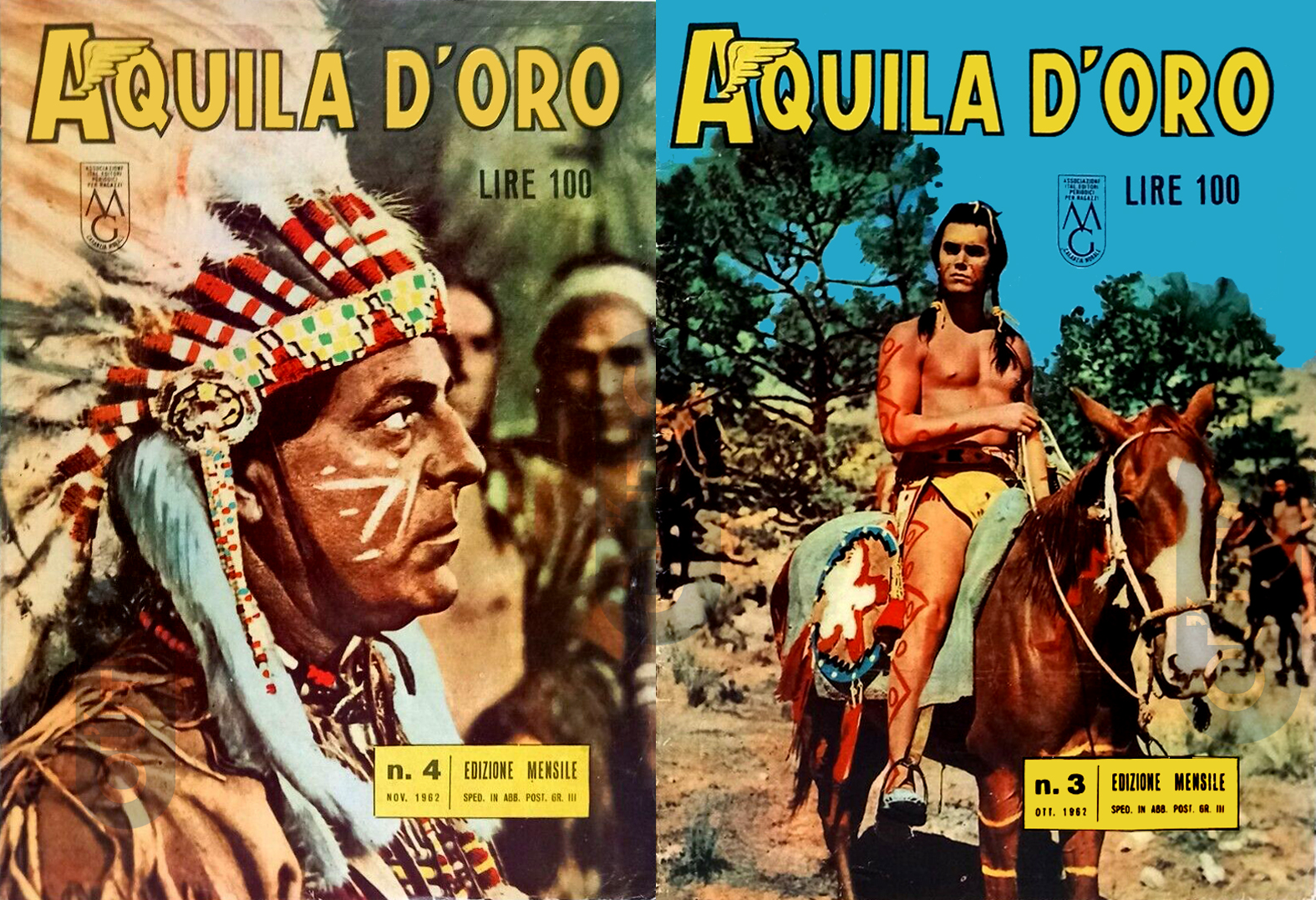 Fumetti Italiani Vintage: Aquila d’Oro 1962