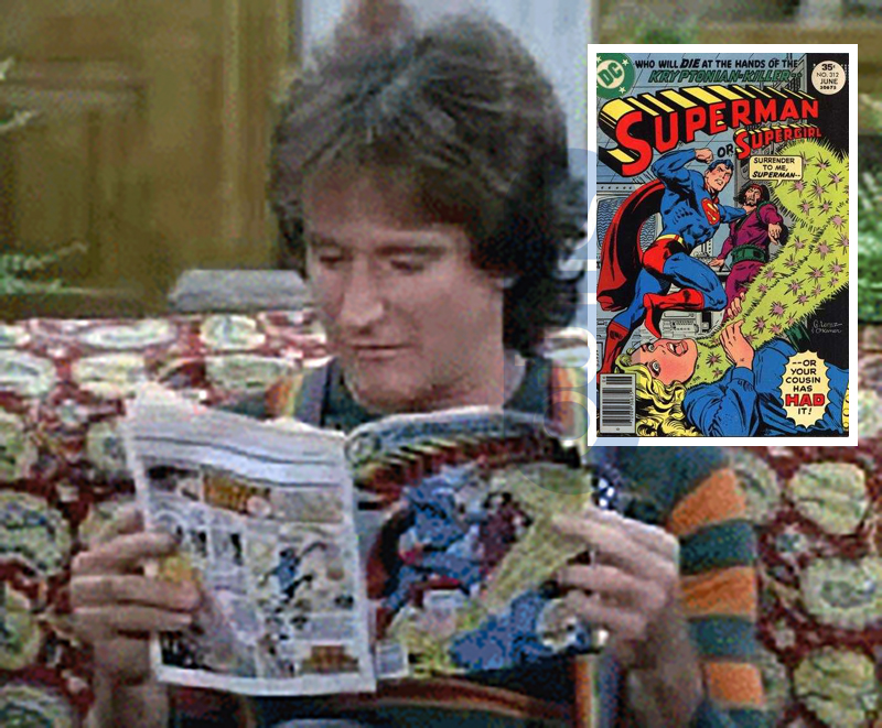 Robin “Mork” Williams Reads Superman