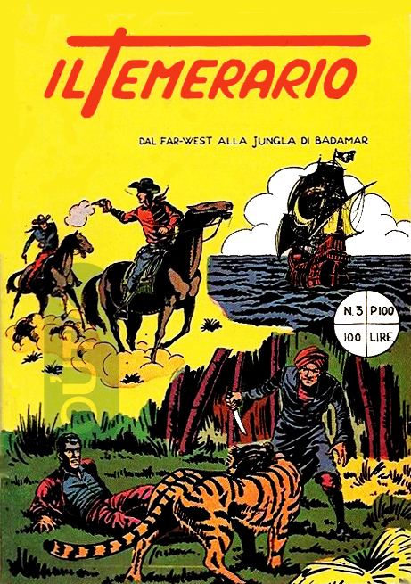 Fumetti Italiani Vintage: Il Temerario